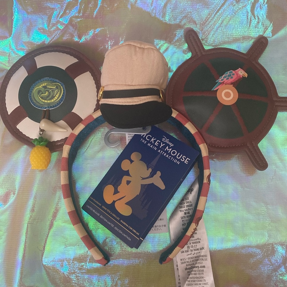 NWT limited jungle, Cruise, Disney ears